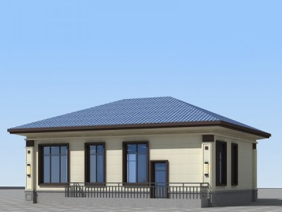 一层新中式风格尺寸:12.76X9.26图2