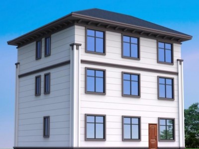 三层新中式尺寸：12x10.8米图2