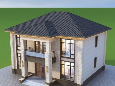 二层 新中式尺寸:12.74mx10m图2